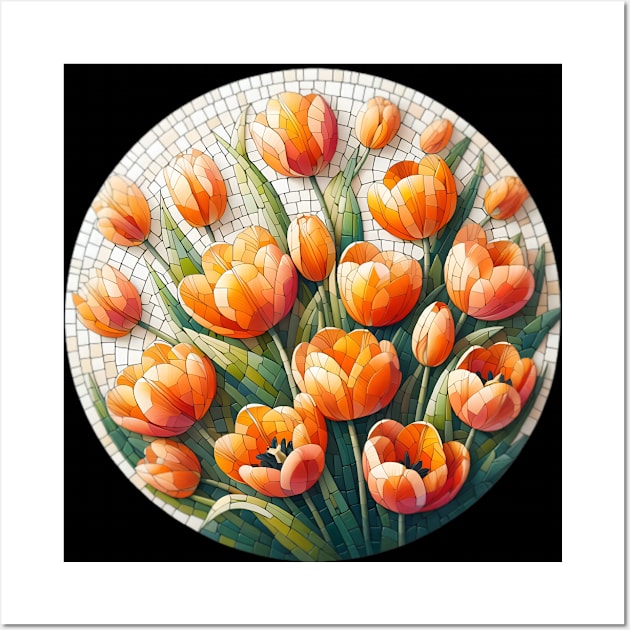 Tulip Flower Wall Art by Jenni Arts